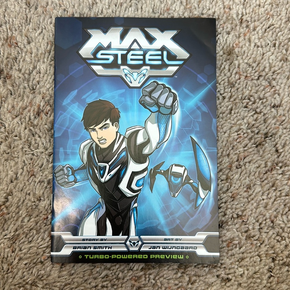 SDCC Max Steel comic book preview